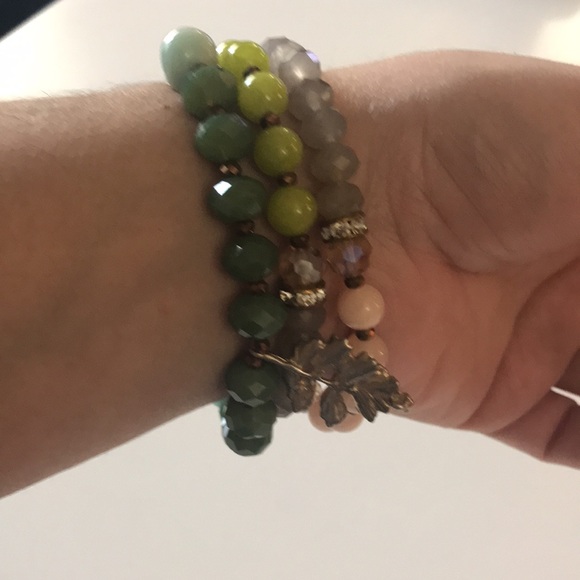 RUSH by DENIS & CHARLES STRETCH NECKLACE / BRACELET - Picture 8 of 8